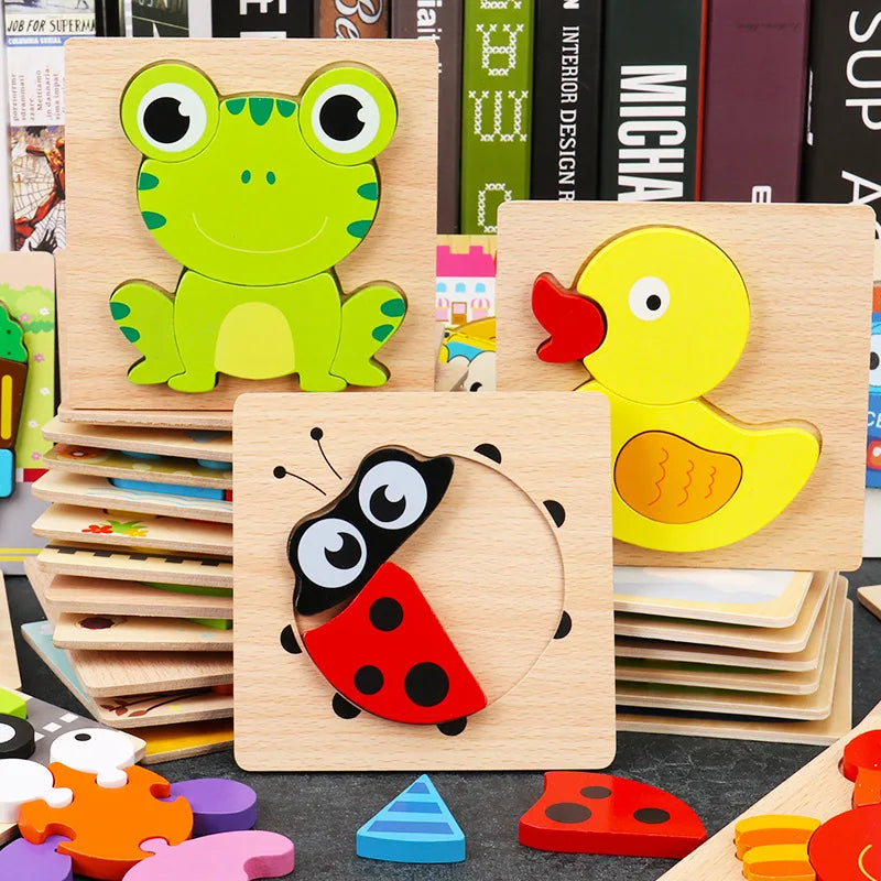 Montessori Wooden Puzzle