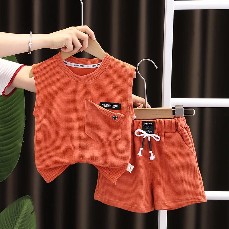 Summer Baby Sports Set: Stylish Toddler Outfit