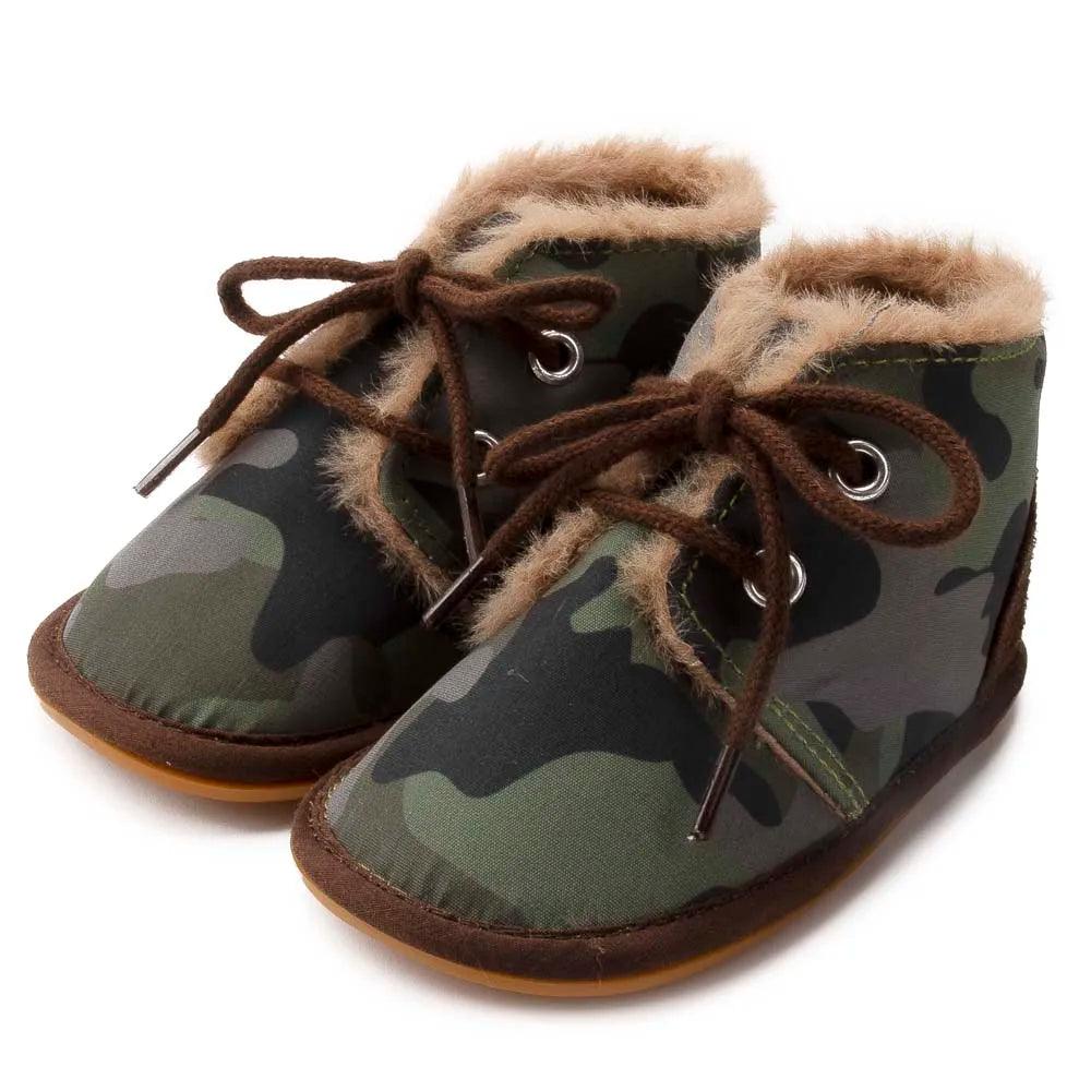 Children's Snow Boots: Winter Warm Crib Shoes