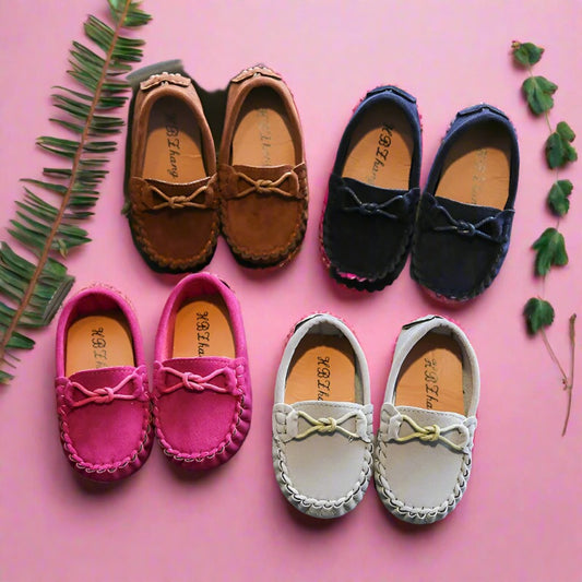 Kids' Breathable Slip-On Loafers: Soft Bottom Sneakers for Boys and Girls