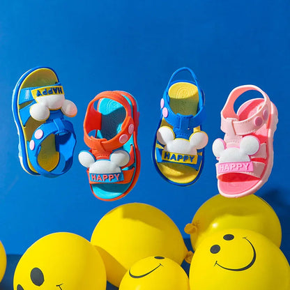 Summer Cartoon Baby Sandals: Cute Infant Shoes for Girls and Boys