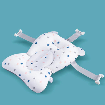 Foldable Baby Bath Support Mat: Infant Comfort Essential