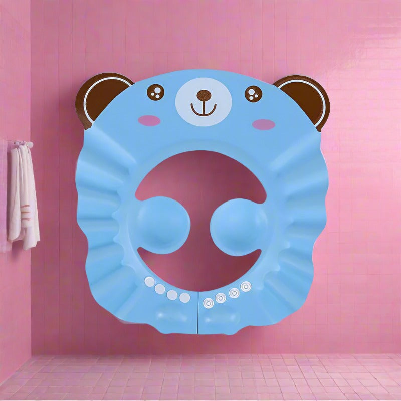 Baby Shower Cap for Kids with Ear Protection