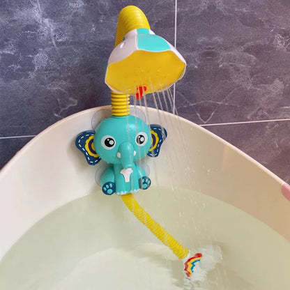 Elephant Faucet Shower Water Spray Bath Toy for Kids