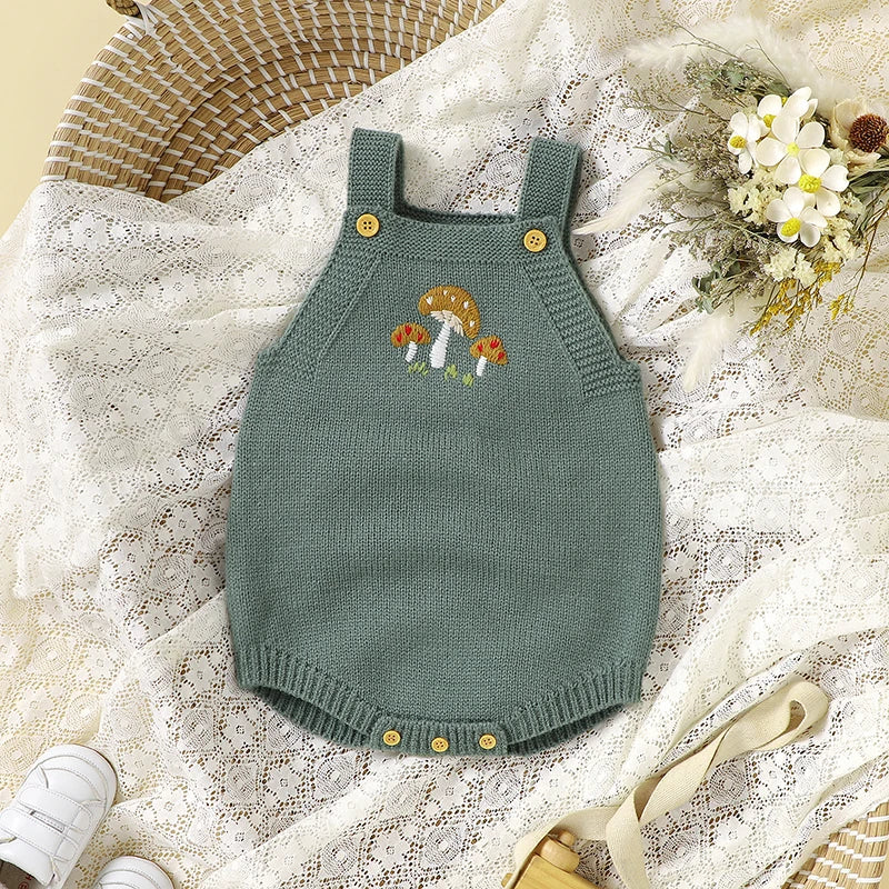 Spring/Fall Sleeveless Baby Bodysuits