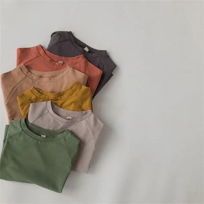 Summer Kids T-shirts: Casual Cotton Tops