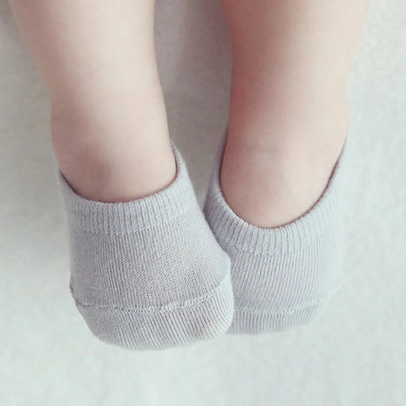 Floor Socks: Unisex Cotton Anti-slip Short Ankle Socks for Baby