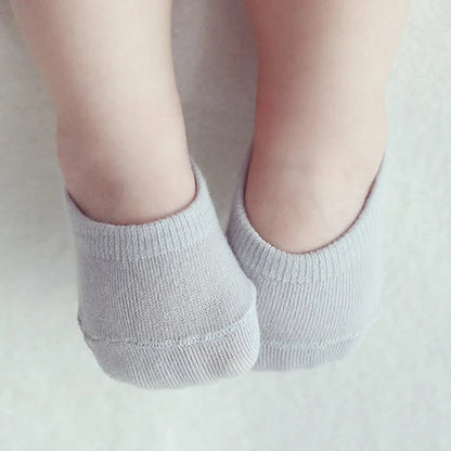 Floor Socks: Unisex Cotton Anti-slip Short Ankle Socks for Baby