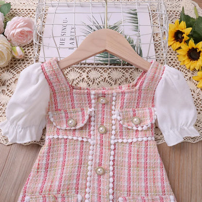 Summer Floral Princess Dress for Girls: Sweet & Stylish