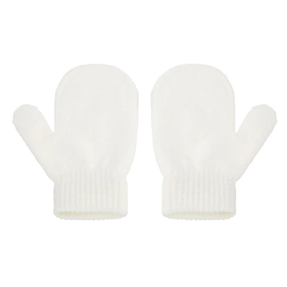 Cute Knitted Pompom Baby Hat & Glove - Winter Essential for Newborns