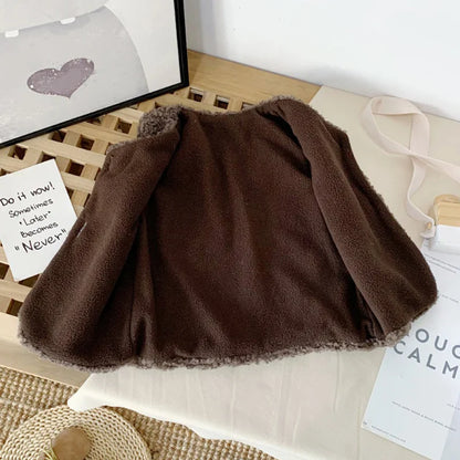 Baby Lamb Wool Vest - Autumn/Winter Warmth