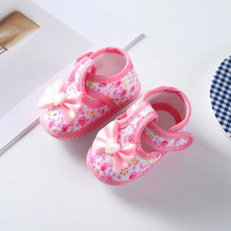 Non-slip Princess Baby Girl Shoes