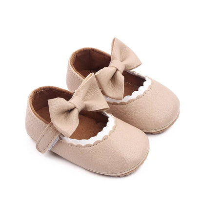 Bowknot Shoes for Toddler: Non-slip Prewalking Shoes