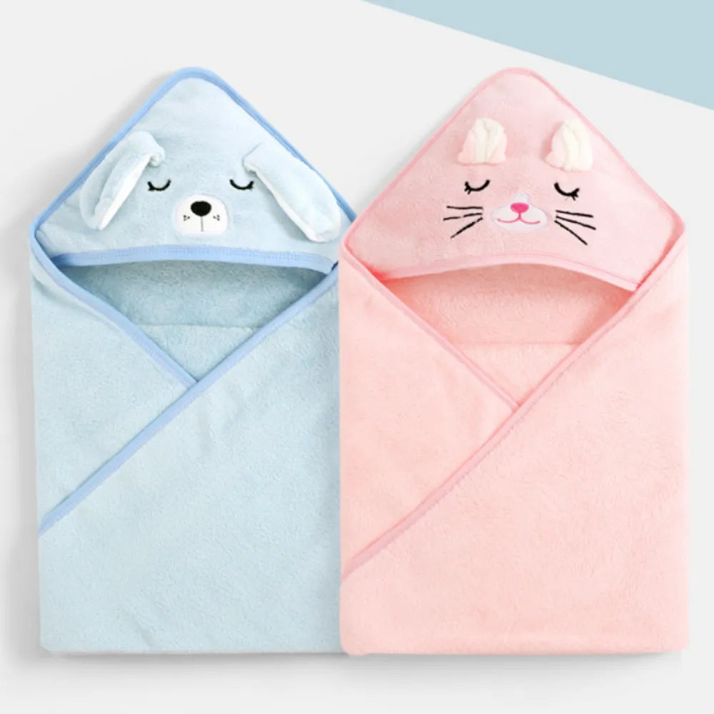 Super Soft Hooded Baby Towels: Cozy Bath Blanket