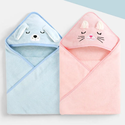 Super Soft Hooded Baby Towels: Cozy Bath Blanket