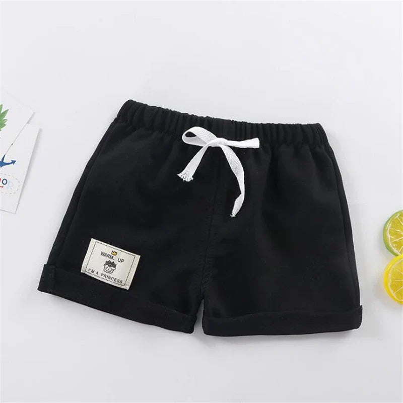 Casual Solid Baby Boy Shorts(4 Months - 5 Years)