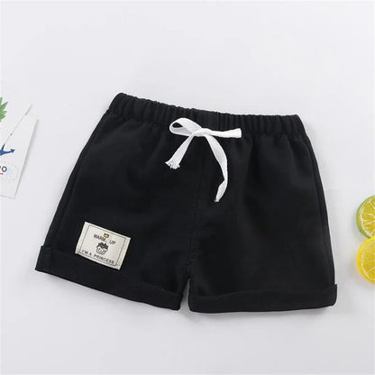Casual Solid Baby Boy Shorts(4 Months - 5 Years)