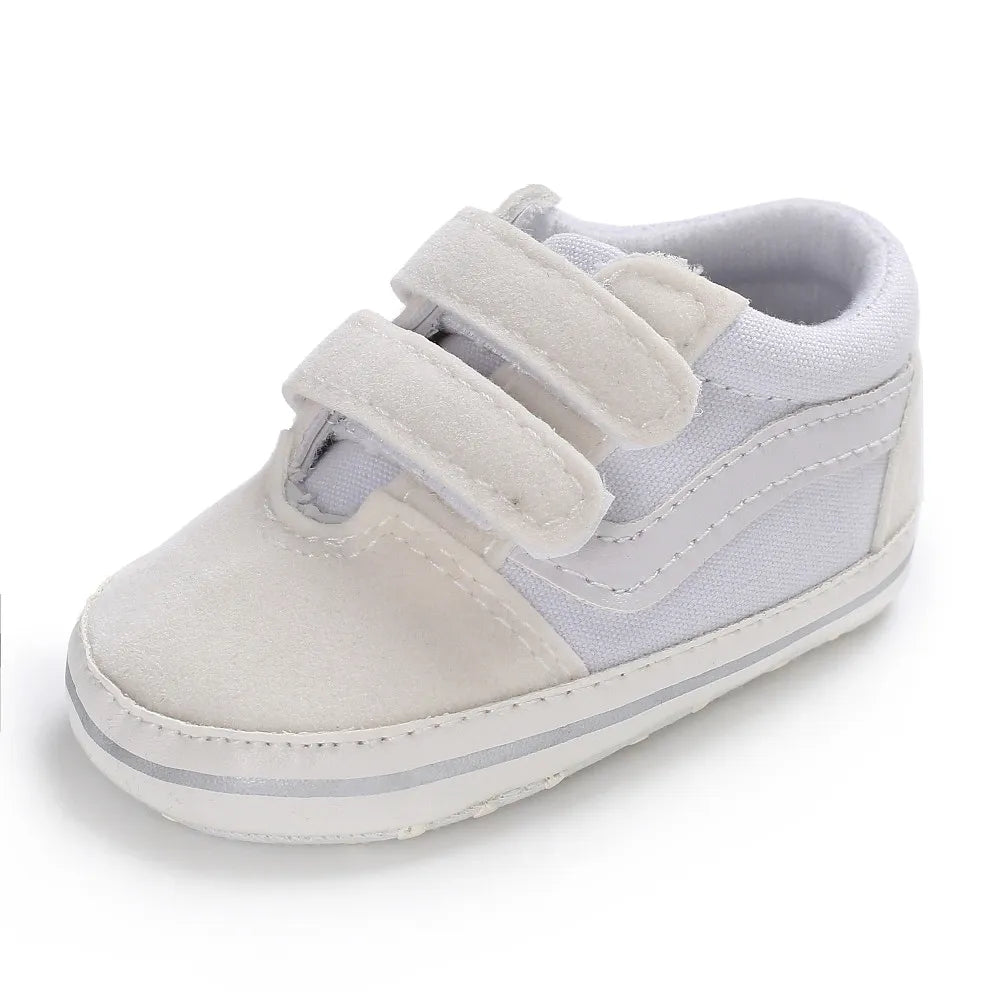 Canvas Sneakers: Stylish First Walkers for Newborns