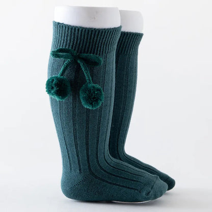 Knee High Socks for Baby Girls