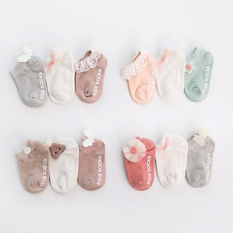 Set Of Anti-Slip Socks For Children