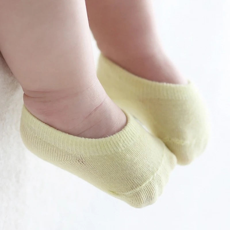 Floor Socks: Unisex Cotton Anti-slip Short Ankle Socks for Baby