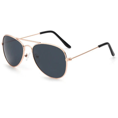 Vintage Unisex Reflective Kids Sunglasses.