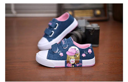 Canvas Sneakers: Non-slip and Breathable Casual Shoes for Kids