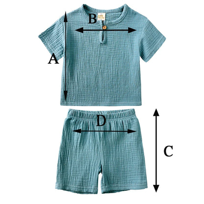 Summer Toddler Outfit Set
