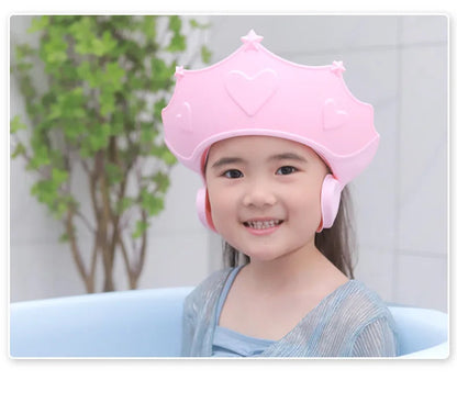 Baby Soft Cap Ear Protection Hat for Shower