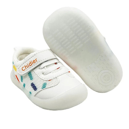 Polka Dot Trainers for Stylish Toddlers