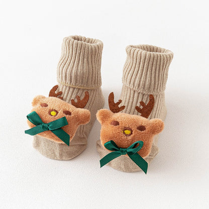 Cute Animal-shaped Anti-slip Long Socks