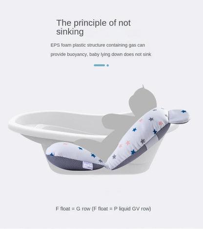 Baby Bath Support Mat - Non-Slip & Comfortable