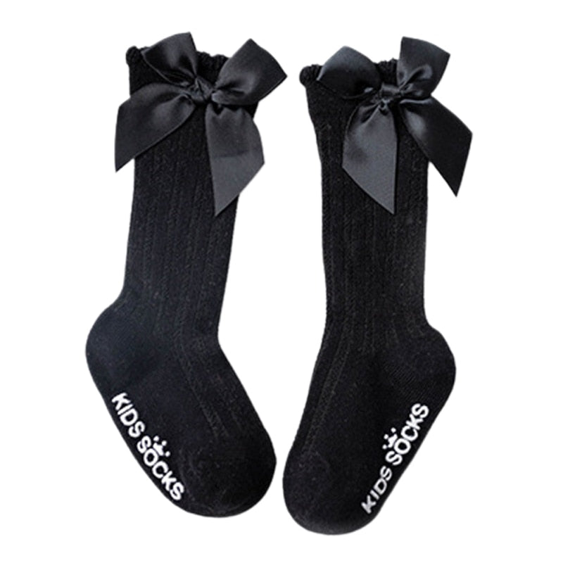 Baby Bowknot Cotton Socks