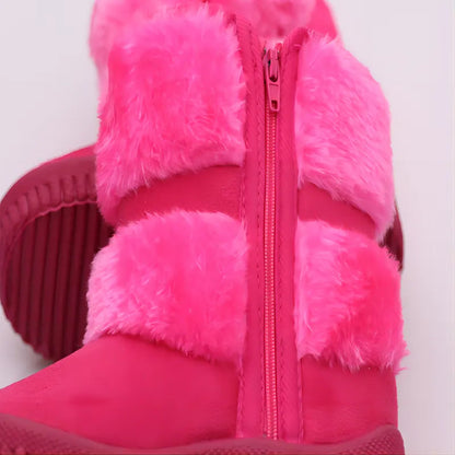 Girls Snow Boots - Winter Comfort for Little Princesses