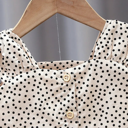 Cotton Sleeveless Baby Girls' Summer Sets: Cute 2-Piece Outfits