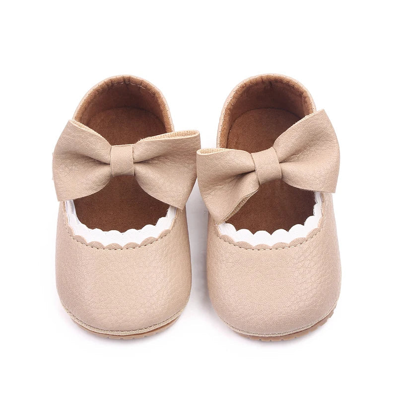 Bowknot Shoes for Toddler: Non-slip Prewalking Shoes