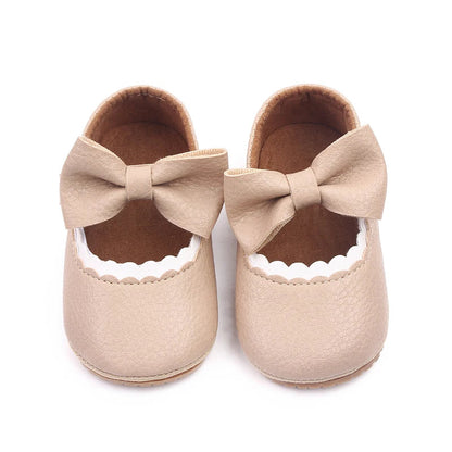 Bowknot Shoes for Toddler: Non-slip Prewalking Shoes