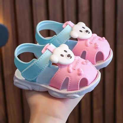 Baby Beach Sandals - Comfortable Cartoon Toddler Sandals