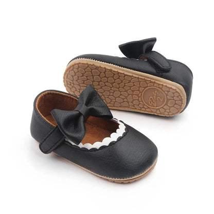 Bowknot Shoes for Toddler: Non-slip Prewalking Shoes