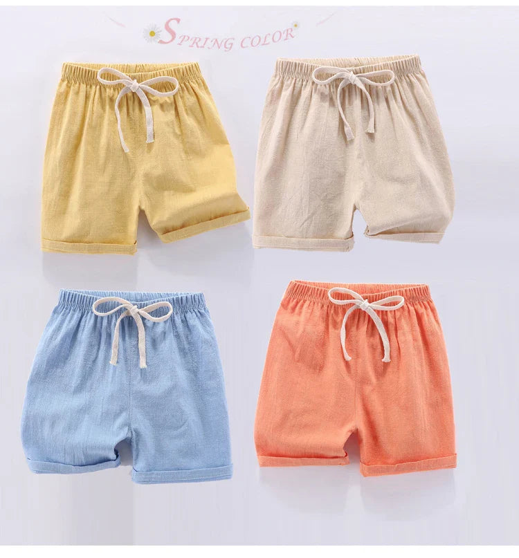 Kids Candy Color Summer Shorts (2-10Years)