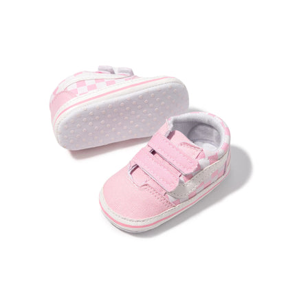 Canvas Sneakers: Stylish First Walkers for Newborns