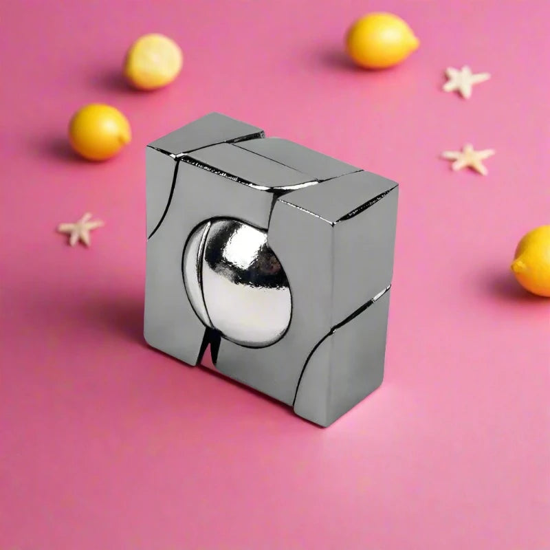 Mind Twisting Metal Brain Teaser Puzzle