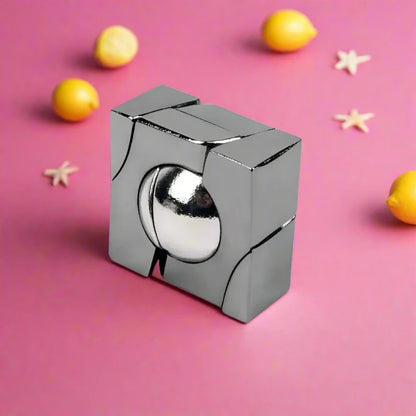 Mind Twisting Metal Brain Teaser Puzzle