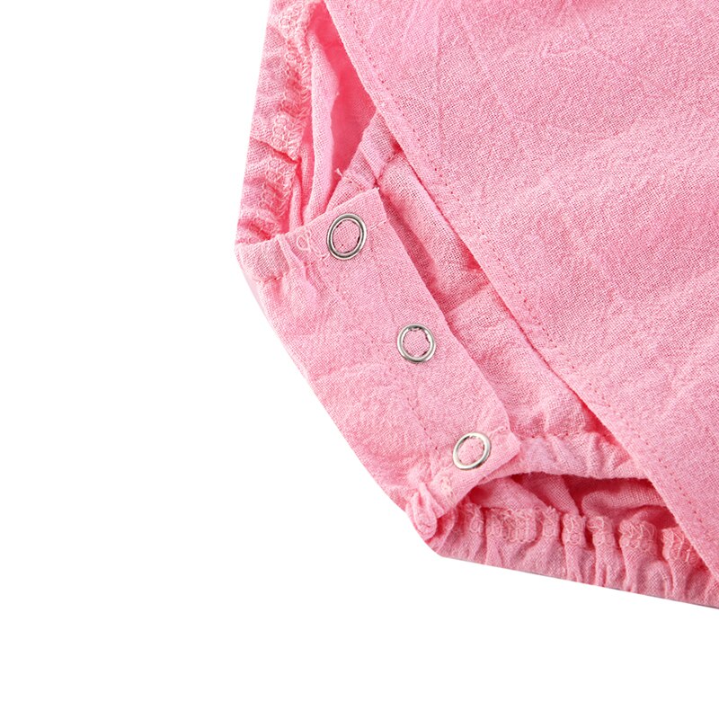 Button Dress with Pocket Baby Overall Rompers Family Matching Outfits