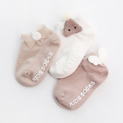 Set Of Anti-Slip Socks For Children
