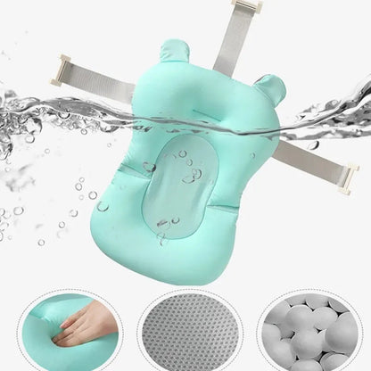 Portable Newborn Bath Support Pad - Comfortable and Foldable