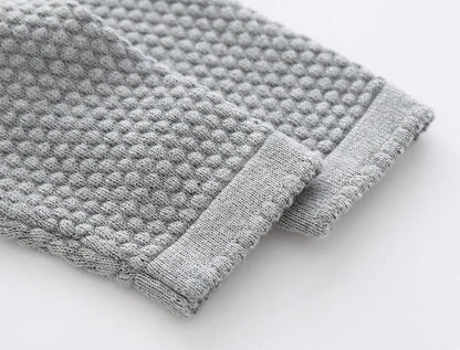Knitted Pajama Set for Baby - Cozy cotton clothes set