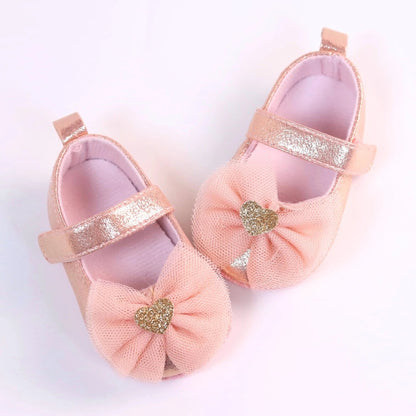 Baby's First Toddler Shoes: Breathable Princess Lace Style