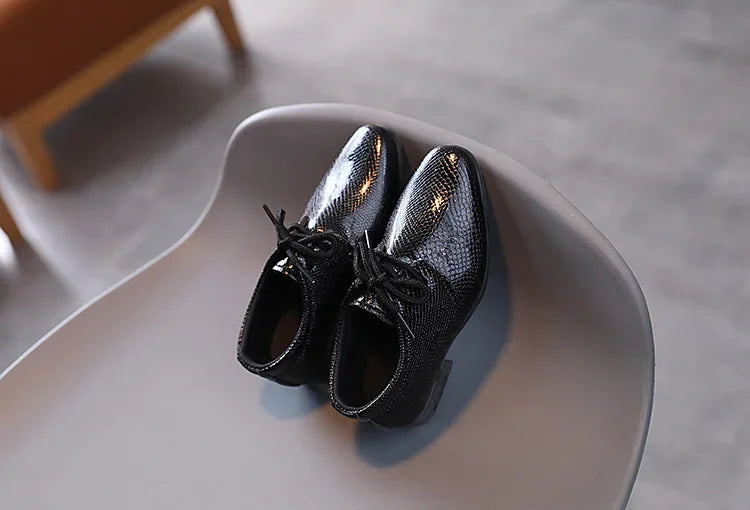 Boys' Leather Shoes: Style for Party, Wedding, School