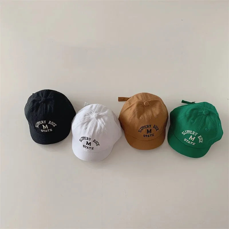 Casual Letter Embroidered Baby Baseball Cap
